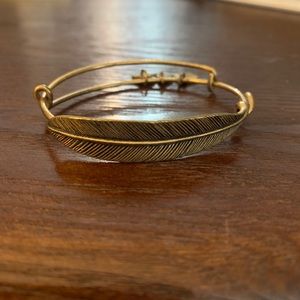 Alex and Ani Feather Bracelet